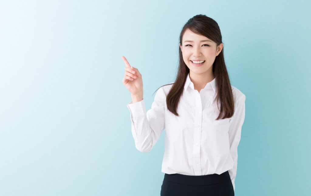 日本語教師の女性のイメージ